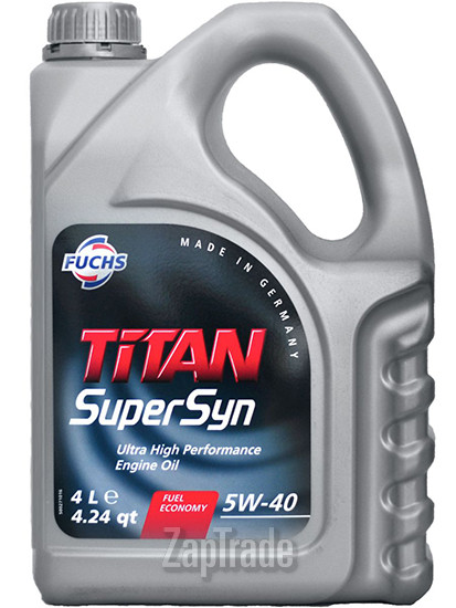 Купить моторное масло Fuchs TITAN SUPERSYN, в интернет-магазине в Екатеринбурге