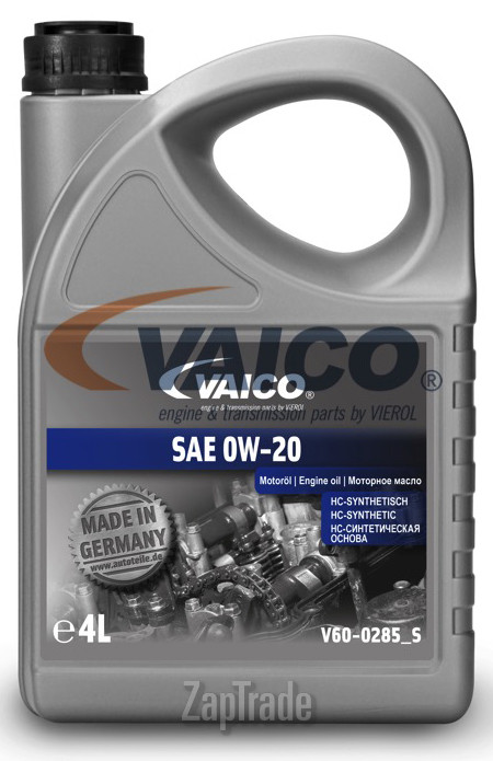 Купить моторное масло Vaico SAE 0W-20, в интернет-магазине в Екатеринбурге