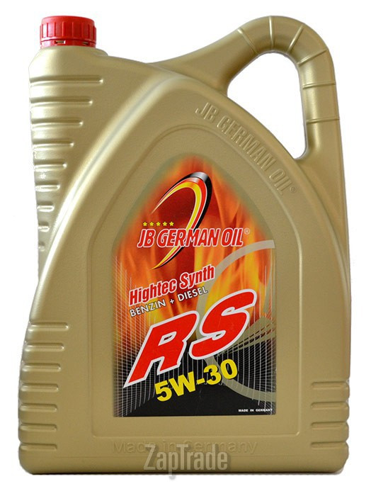 Купить моторное масло Jb german oil RS Hightec-Synth 5W-30, в интернет-магазине в Екатеринбурге