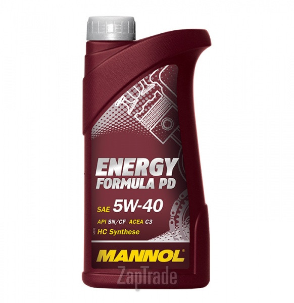 Купить моторное масло Mannol ENERGY FORMULA PD 5W40 1 л., в интернет-магазине в Екатеринбурге