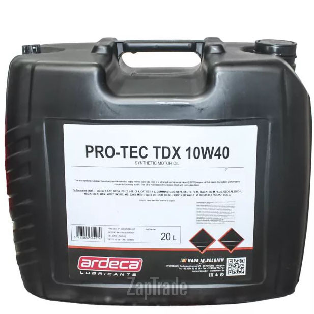 Купить моторное масло Ardeca PRO-TEC TDX, в интернет-магазине в Екатеринбурге
