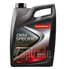 Купить моторное масло Champion oil OEM SPECIFIC 0W30 MS-BHDI, в интернет-магазине в Екатеринбурге