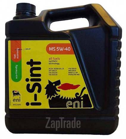 Купить моторное масло Eni i-Sint MS, в интернет-магазине в Екатеринбурге