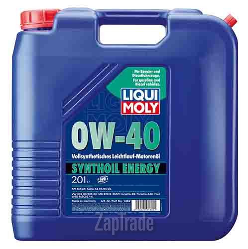 Купить моторное масло Liqui moly Synthoil Energy, в интернет-магазине в Екатеринбурге