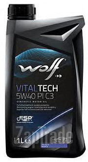 Купить моторное масло Wolf VITALTECH 5W40 PI C3, в интернет-магазине в Екатеринбурге