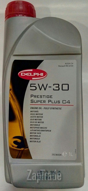 Купить моторное масло Delphi PRESTIGE SUPER PLUS C4, в интернет-магазине в Екатеринбурге