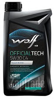 Купить моторное масло Wolf OFFICIALTECH, в интернет-магазине в Екатеринбурге