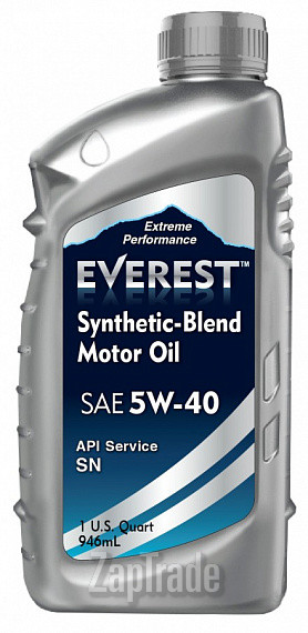 Купить моторное масло Everest Synthetic Blend, в интернет-магазине в Екатеринбурге