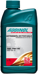 Addinol Getriebeol GH 75W140 LS 1L МКПП, мосты, редукторы