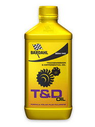 Купить трансмиссионное масло Bardahl T&D OIL 85W-140, 1л.,  в интернет-магазине в Екатеринбурге