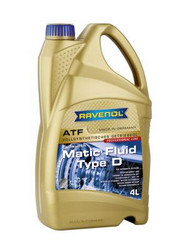 Купить трансмиссионное масло Ravenol ATF Matic Fluid Type D, в интернет-магазине в Екатеринбурге
