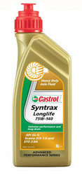 Купить трансмиссионное масло Castrol Трансмиссионное масло Syntrax Longlife 75W-140, 1 л,  в интернет-магазине в Екатеринбурге